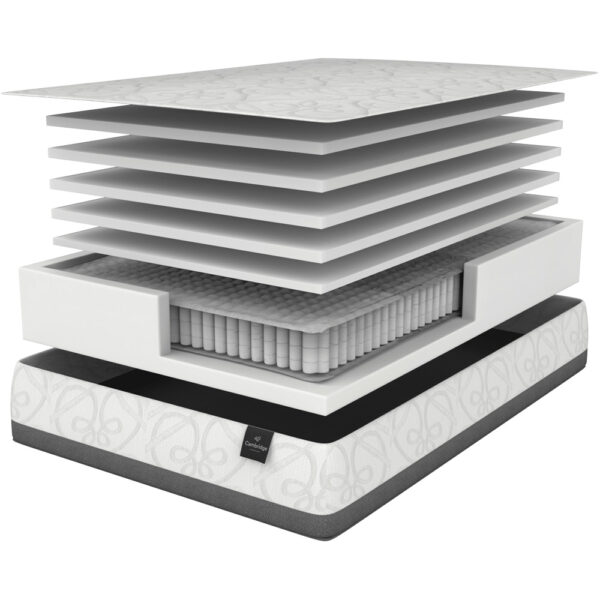 Cambridge 300 Hybrid Firm/Plush Mattress | White Dove | Herman's Furniture Avon Mattress Store | Sandusky Mattress Store & Furniture Showroom