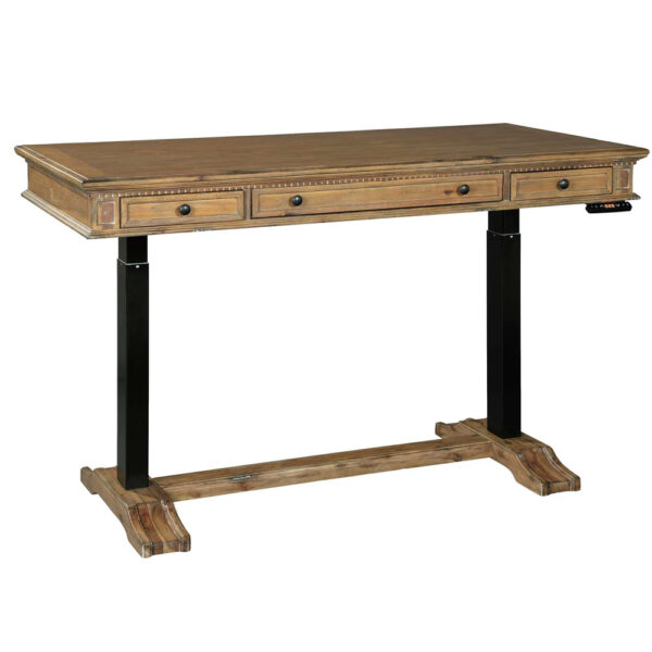 Hekman Wellington Adjustable Height Desk | Home Office Furniture | Herman's Furniture and Design