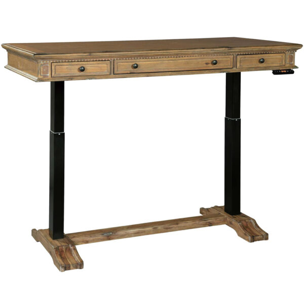 Hekman Wellington Adjustable Height Desk | Home Office Furniture | Herman's Furniture and Design