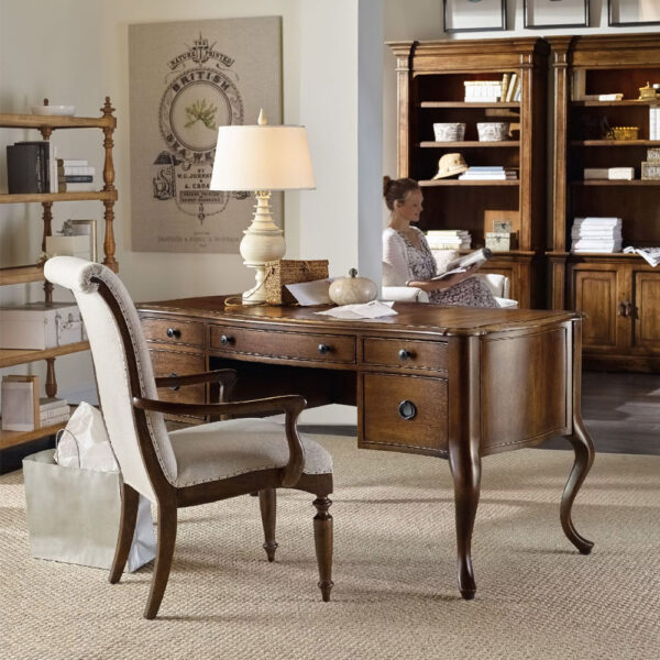 Hooker Furniture Home Office Archivist Writing Desk | Herman's Furniture and Design