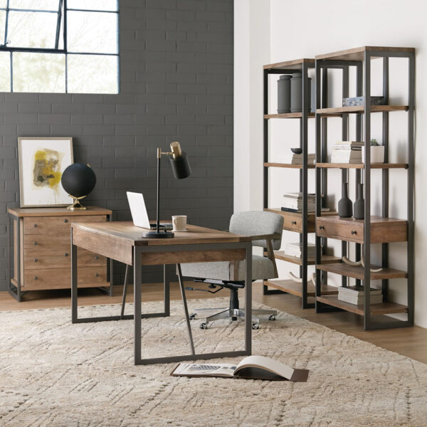 Hooker Furniture Home Office Mango Wood Bookcase | Home Office Furniture | Herman's Furniture and Design