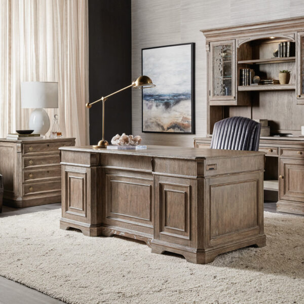 Hooker Furniture Home Office Sutter Executive Desk | Home Office Furniture | Herman's Furniture and Design