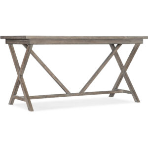 Hooker Furniture Home Office Commerce & Market Trestle Desk | Herman's Furniture and Design