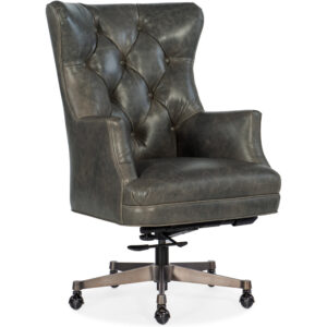 Hooker Furniture Home Office | Brinley Executive Swivel Chair | Herman's Furniture and Design