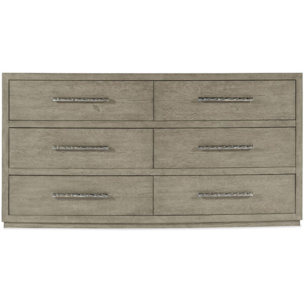 Hooker Furniture Bedroom Linville Falls Chimney Gap Six Drawer Dresser | Herman's Furniture and Design