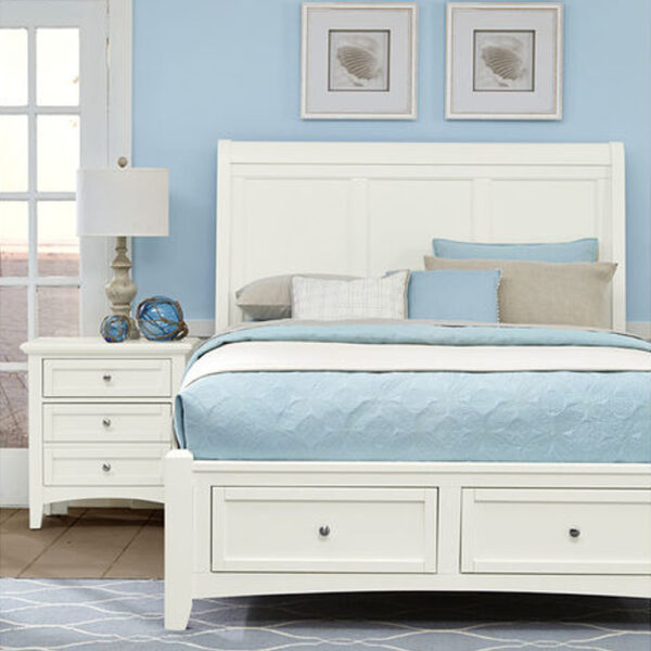 Vaughan Bassett Bonanza 2-Drawer Nightstand | Herman's Furniture and Design | Bedroom Set Furniture