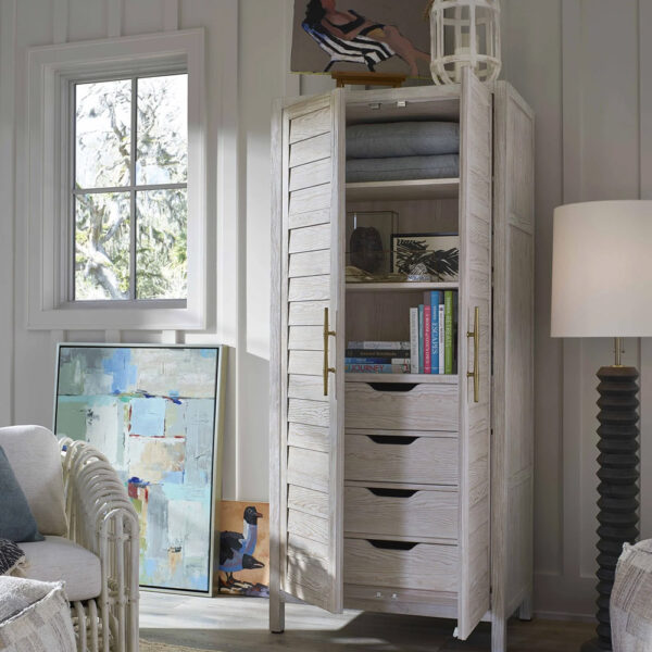 Universal Furniture Getaway Coastal Living | Getaway Utility Cabinet | Herman's Furniture and Design