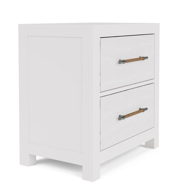 Riverside Furniture Rosalie Two Drawer Nightstand | Bedroom Sets | Herman's Furniture and Design