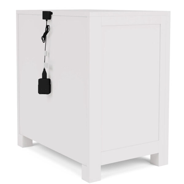 Riverside Furniture Rosalie Two Drawer Nightstand | Bedroom Sets | Herman's Furniture and Design