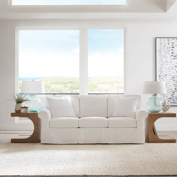 Rowe Furniture Nantucket Slipcovered Sofa | Rowe Furniture Loveseat | Herman's Furniture and Design