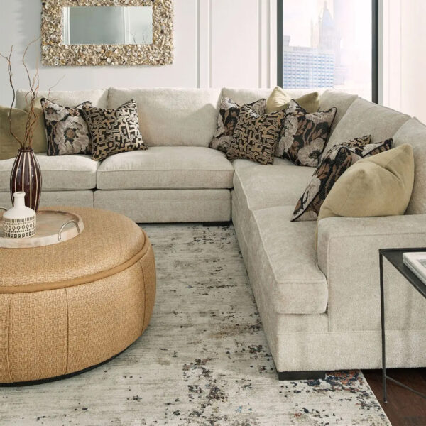 Norwalk Furniture Neptune Sectional | Rowe Furniture Sectional Couch | Herman's Furniture and Design