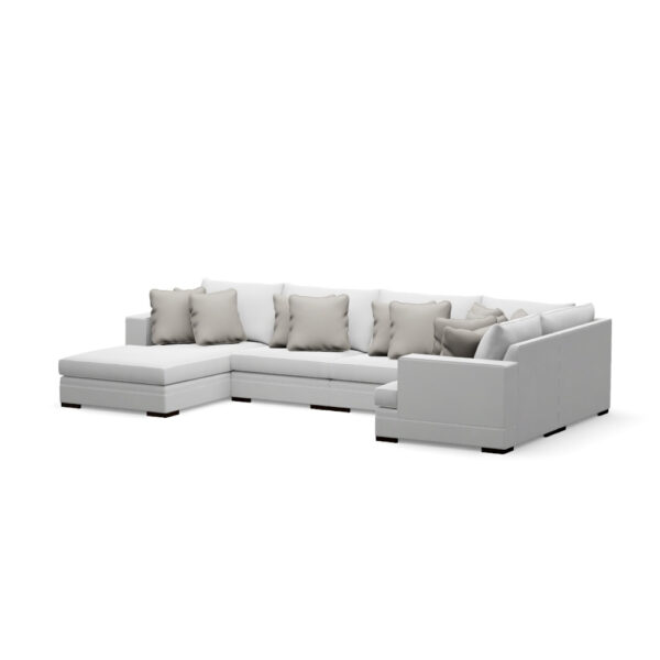 Norwalk Furniture Neptune Sectional | Rowe Furniture Sectional Couch | Herman's Furniture and Design