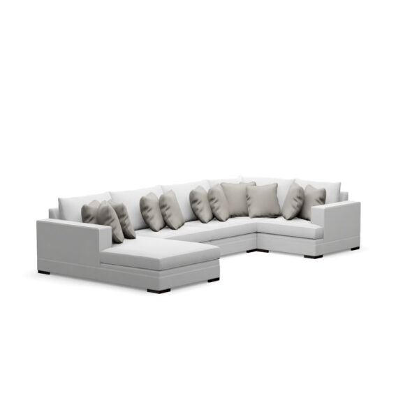 Norwalk Furniture Neptune Sectional | Rowe Furniture Sectional Couch | Herman's Furniture and Design