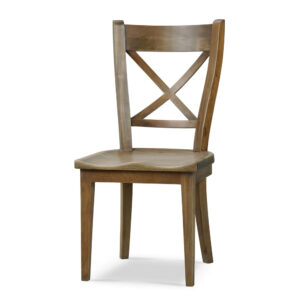 Bramble Summerset Chair with Wood Seat in Straw Wash | Herman's Furniture and Design