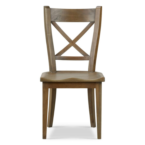 Bramble Summerset Chair with Wood Seat in Straw Wash | Herman's Furniture and Design
