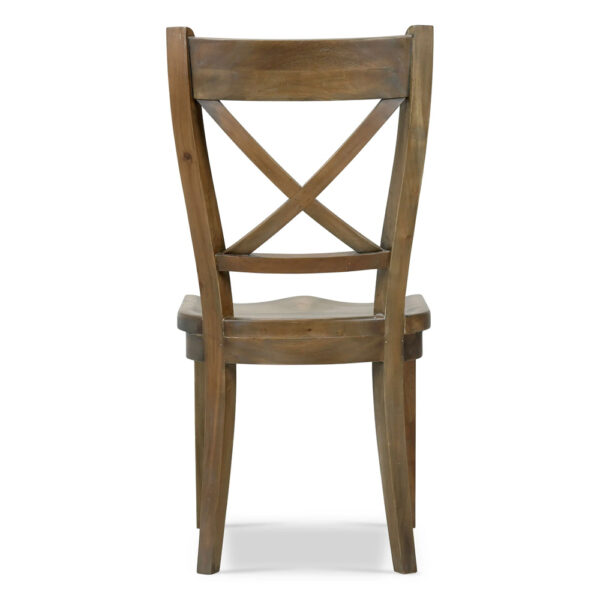 Bramble Summerset Chair with Wood Seat in Straw Wash | Herman's Furniture and Design