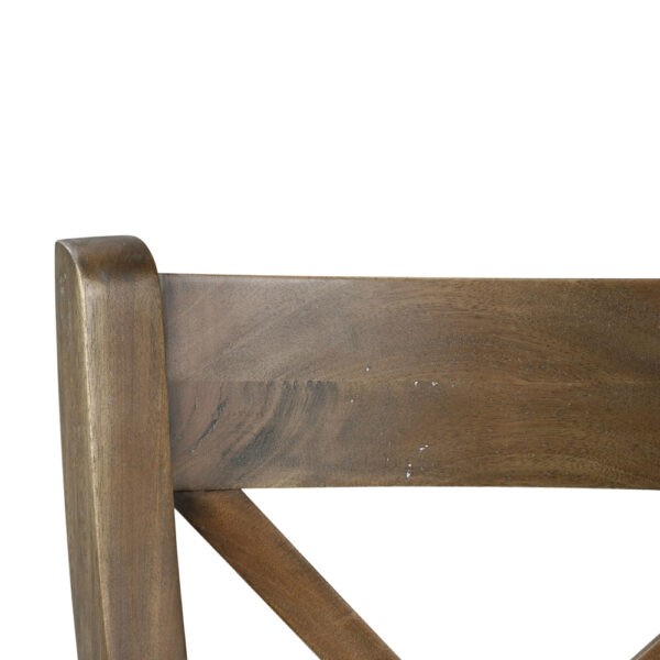Bramble Summerset Chair with Wood Seat in Straw Wash | Herman's Furniture and Design
