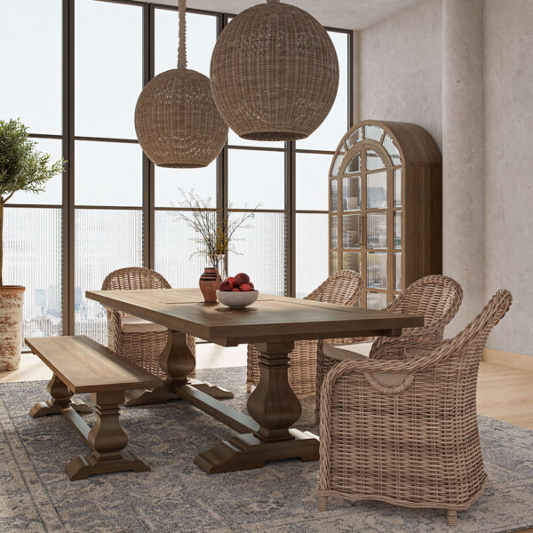 Bramble Vineyard Kabu Chair in Rattan Natural | Herman's Furniture and Design