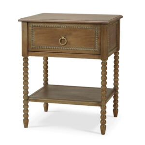 Bramble Cholet Bedside Table in Straw Wash | Herman's Furniture and Design Ohio