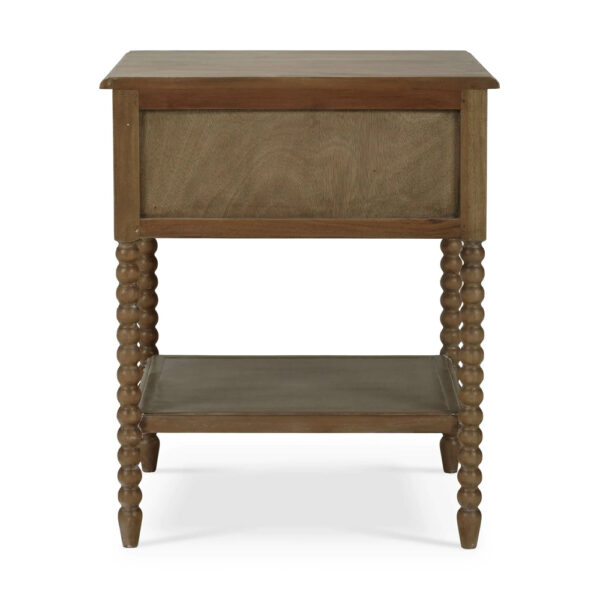 Bramble Cholet Bedside Table in Straw Wash | Herman's Furniture and Design Ohio