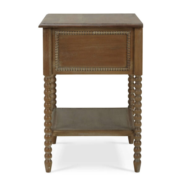 Bramble Cholet Bedside Table in Straw Wash | Herman's Furniture and Design Ohio