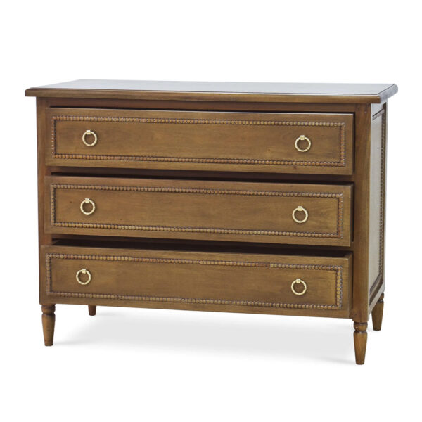 Bramble Cholet 3 Drawer Dresser in Straw Wash | Herman's Furniture and Design Ohio