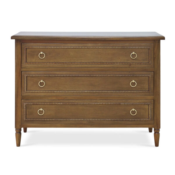 Bramble Cholet 3 Drawer Dresser in Straw Wash | Herman's Furniture and Design Ohio
