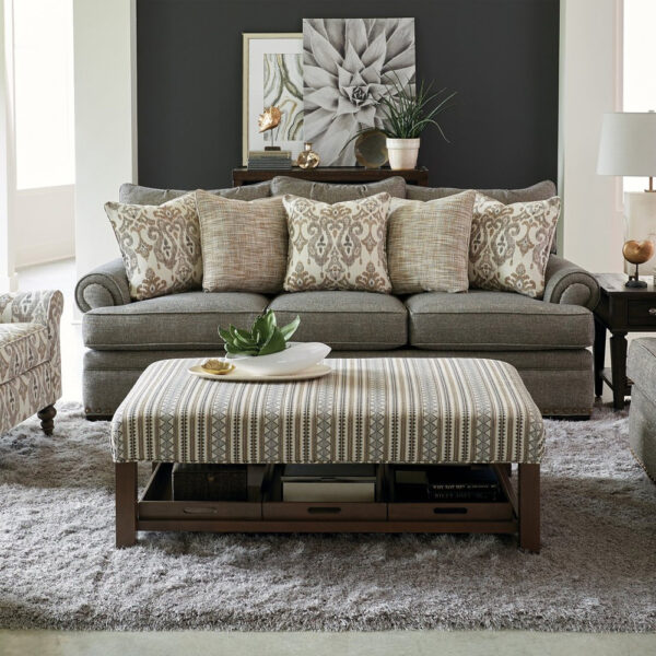 Craftmaster Furniture Essentials Sofa 701650 | Craftmaster Three Cushion Sofa | Herman's Furniture and Design