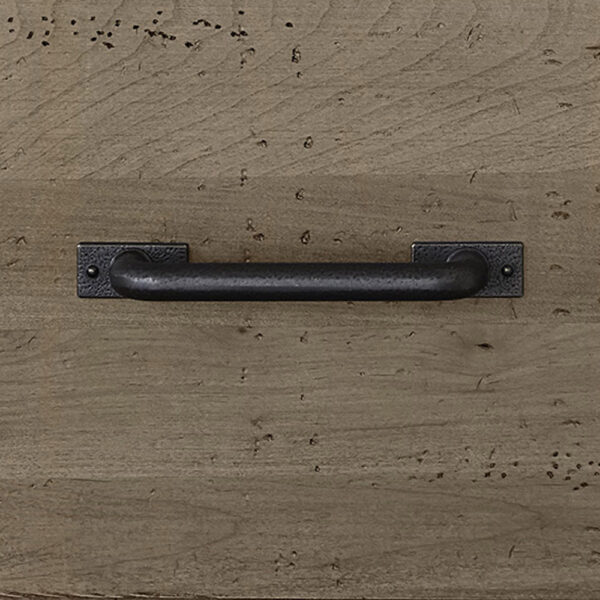 Vaughan Bassett Furniture Cool Rustic 5-Drawer Chest Stone Grey | Herman's Furniture and Design Ohio