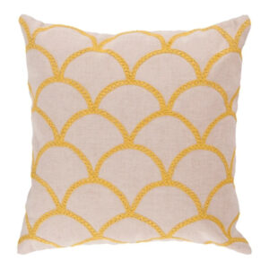 Surya Yellow Throw Pillow | Meadow Collection | Herman's Furniture and Design Ohio