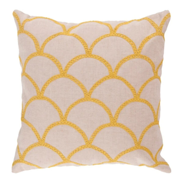 Surya Yellow Throw Pillow | Meadow Collection | Herman's Furniture and Design Ohio