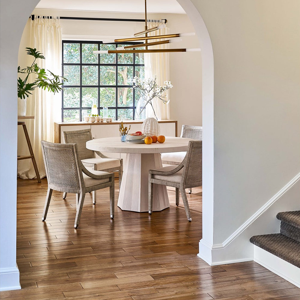 Mackinaw Round Dining Table | Universal Furniture Weekender Coastal Living Collection | Herman's Furniture and Design