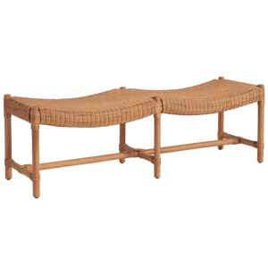 Murro Bay Bench | Universal Furniture Weekender Coastal Living Collection | Herman's Furniture and Design