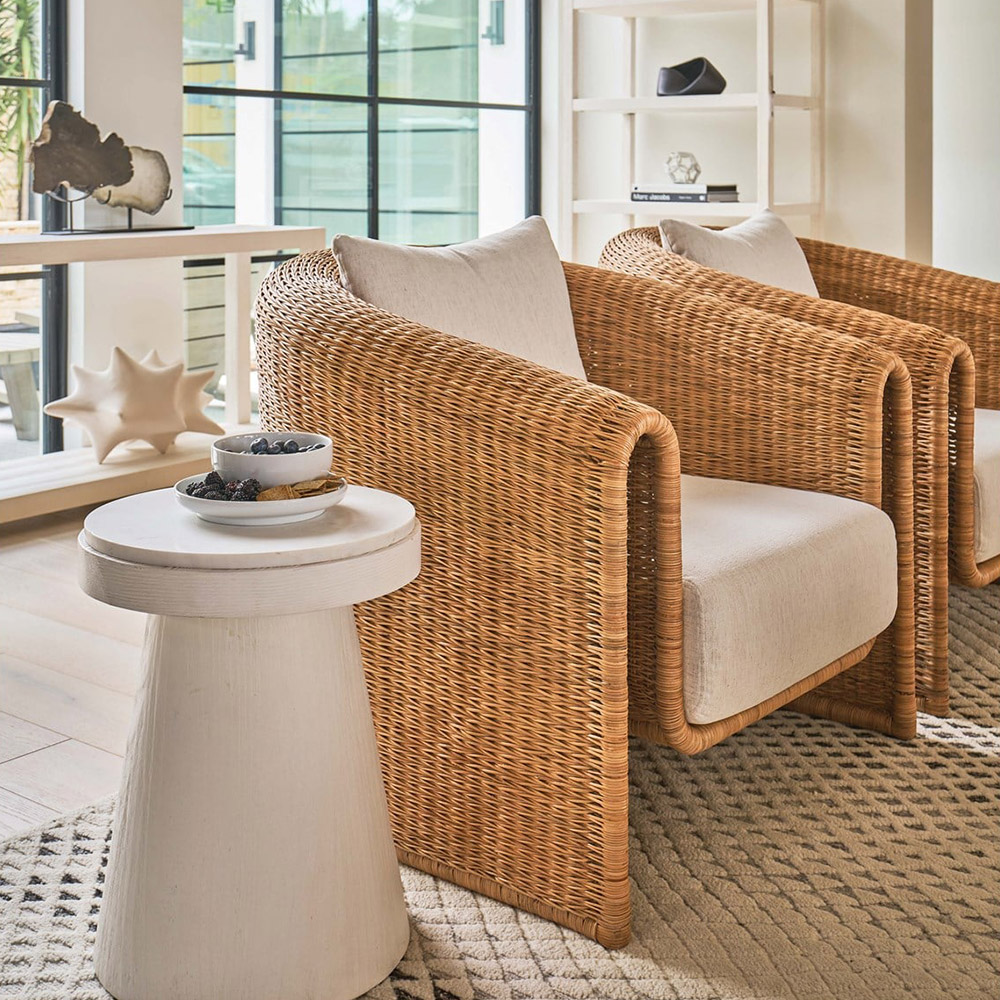 Key Largo Lounge Chair | Universal Furniture Weekender Coastal Living Collection | Herman's Furniture and Design