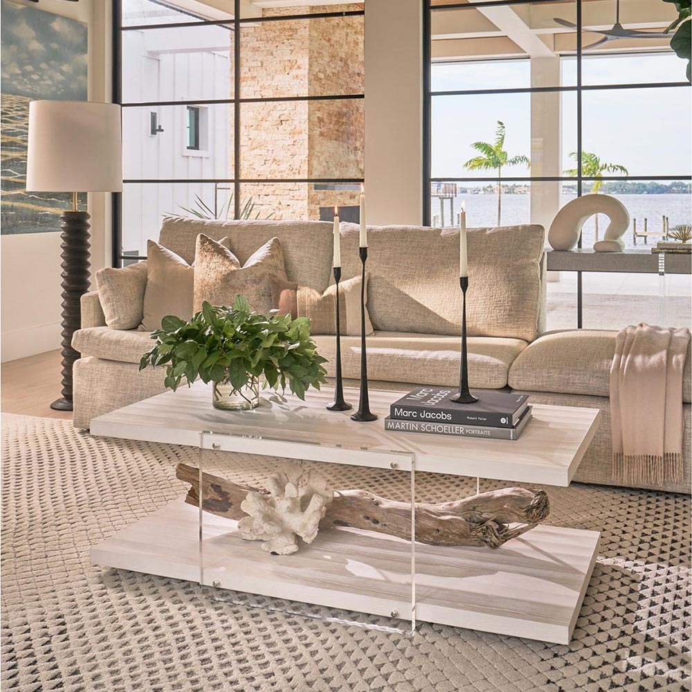 St. Kitts Cocktail Table | Universal Furniture Weekender Coastal Living Collection | Herman's Furniture and Design