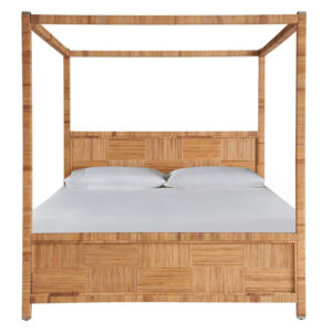 Chatham Poster Bed King | Universal Furniture Weekender Coastal Living Collection | Herman's Furniture and Design