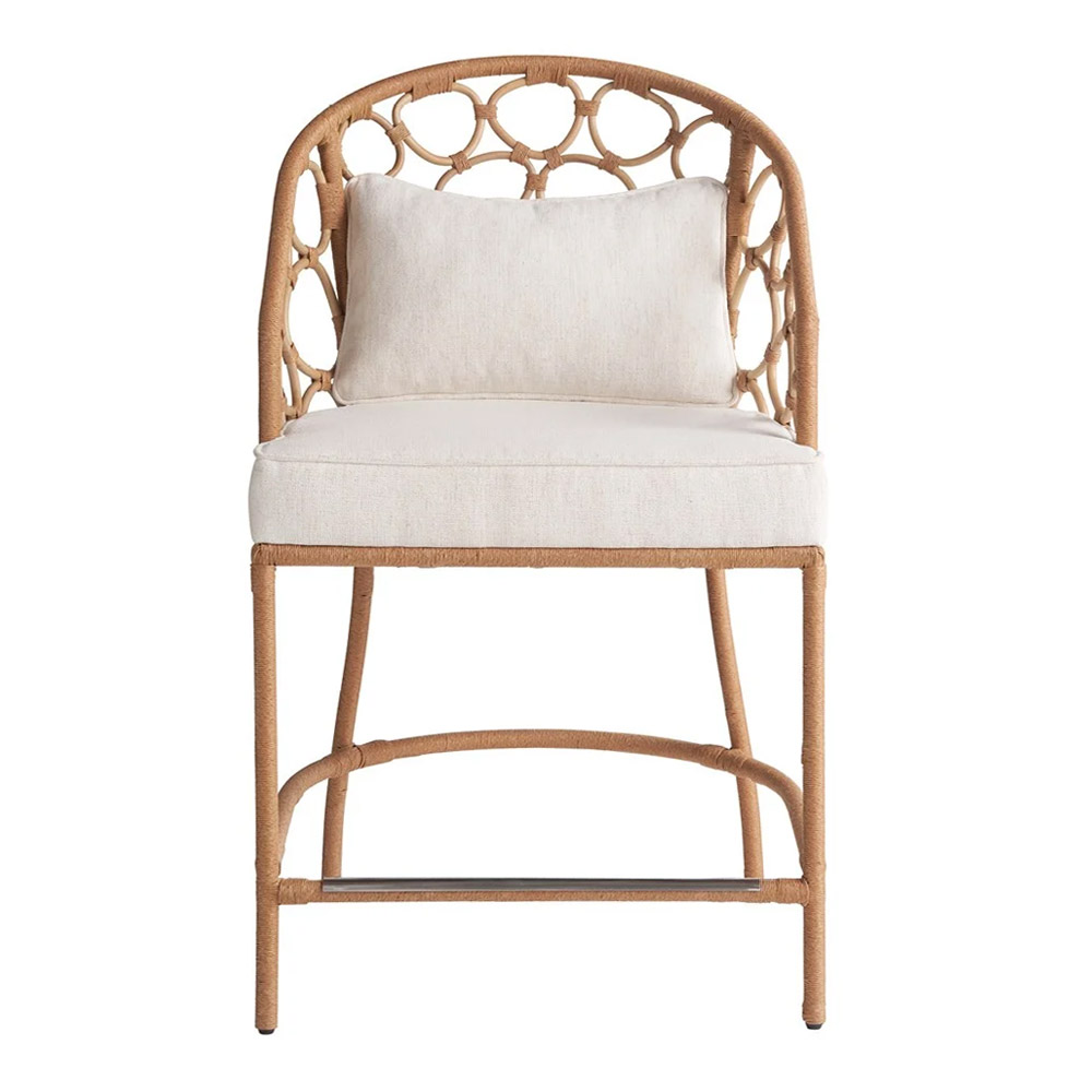 Pebble Counter Stool | Universal Furniture Weekender Coastal Living Collection | Herman's Furniture and Design